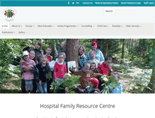 Tablet Screenshot of hospitalfrc.com